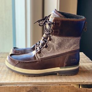 New, NWT, Men’s UGG Boots, 14, leather shoes